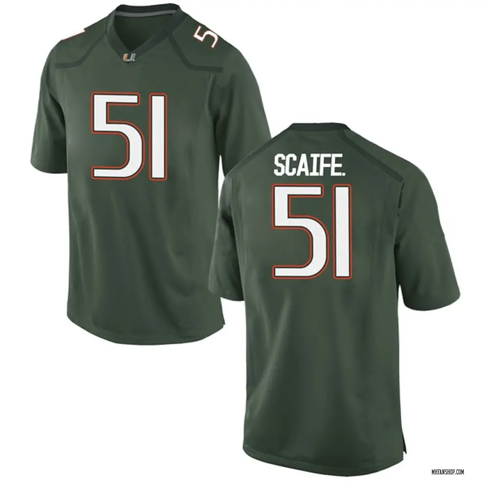 Sheldrick Redwine Miami Jersey, Sheldrick Redwine Miami Hurricanes Jersey,  Shirts, Apparel, Gear